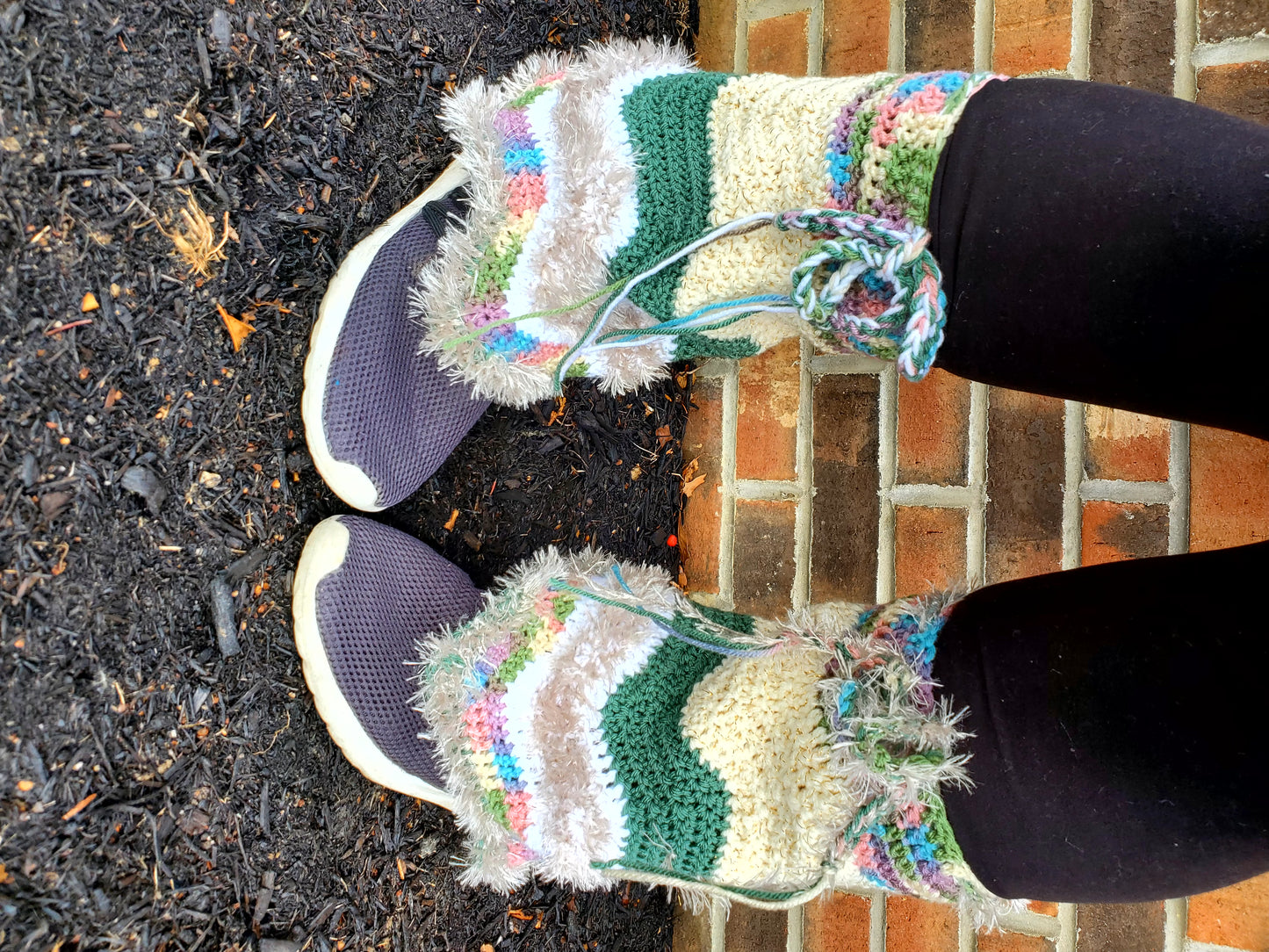 Belle Tiered Sleeve Leg/Arm Warmer - DIY Crochet Fairycore Sleeves and Leg Warmers Festival PDF Pattern