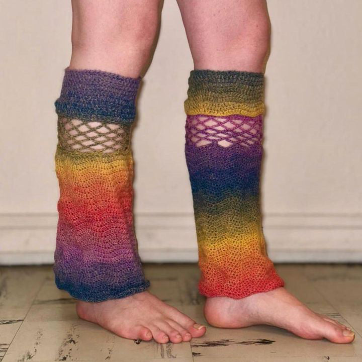 Belle Tiered Sleeve Leg/Arm Warmer - DIY Crochet Fairycore Sleeves and Leg Warmers Festival PDF Pattern