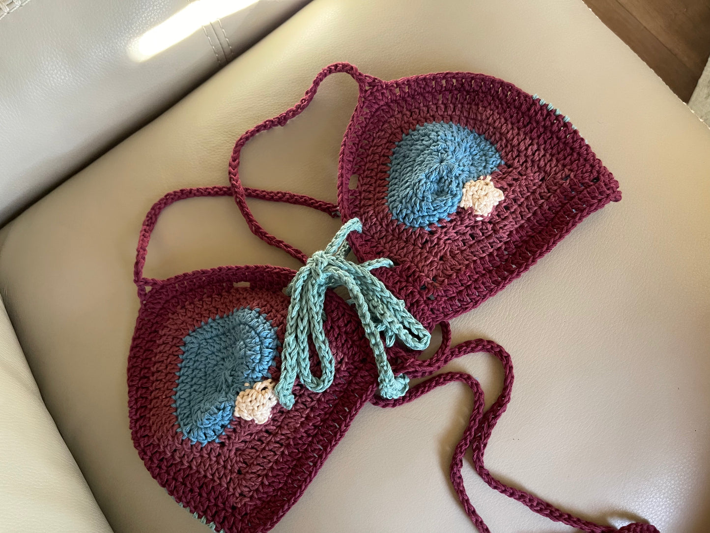 Supportive Mushroom Top - DIY Crochet Festival Top PDF Pattern