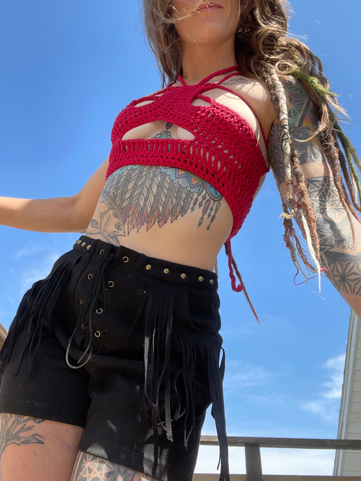 Take A Look She’s Mine Bondage Top (SM)