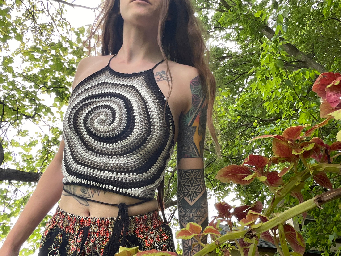 Spiral Crop Top 🌀