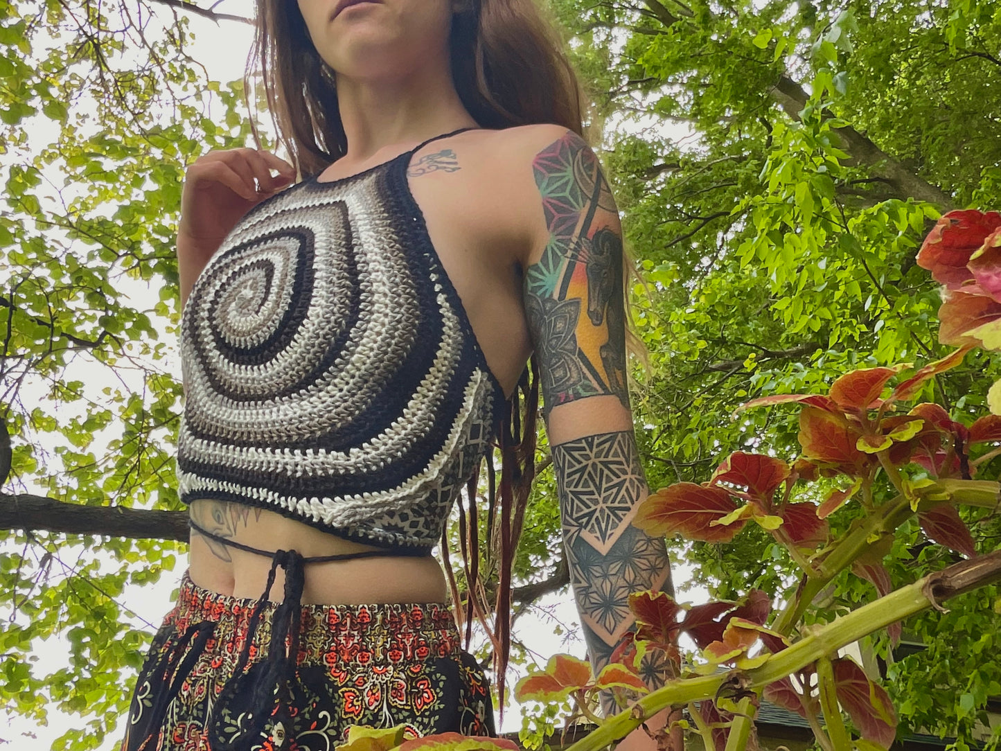 Spiral Crop Top 🌀