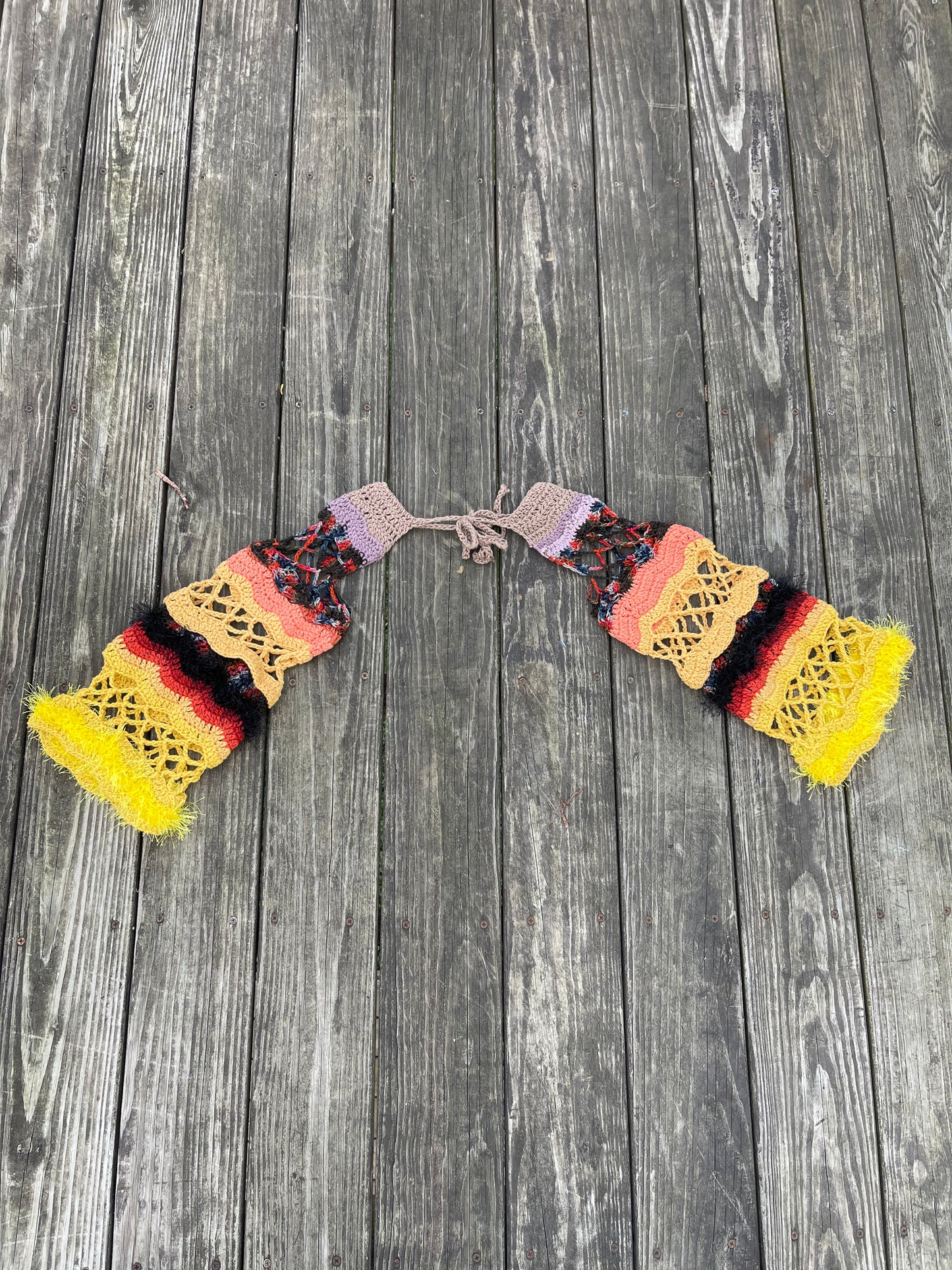 Candy Corn Bell Sleeves